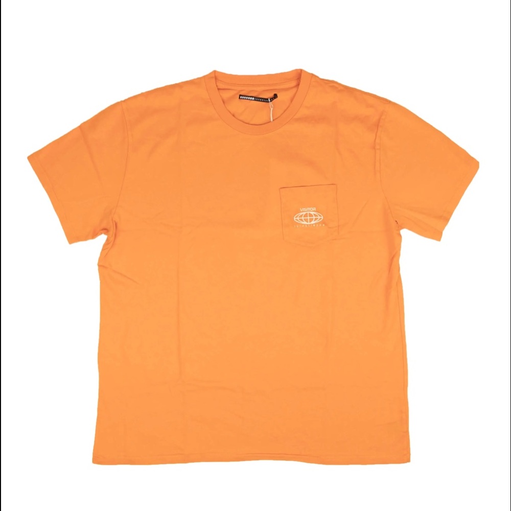 VISITOR ON EARTH ORANGE LEADERS OF THE NEW SCHOOL T-SHIRT